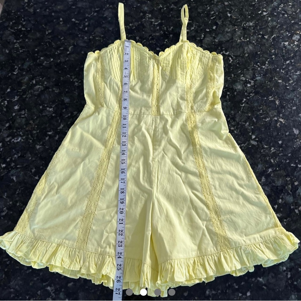 SunYellow Juliette lace Inset Romper
*most accurate color is shown on last photo